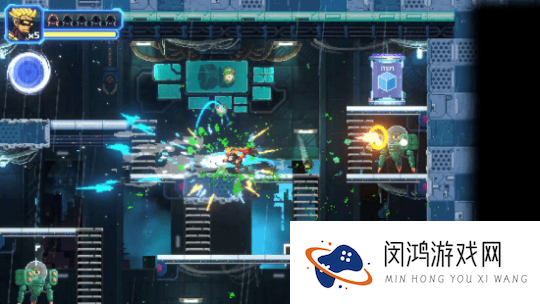 2D横版卷轴动作游戏-铁血机甲：反攻发售在即