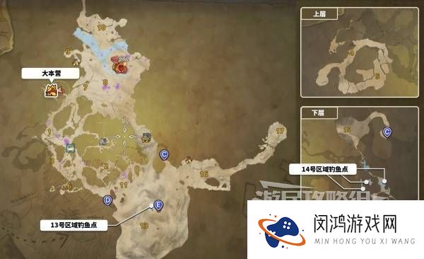 怪物猎人荒野钓鱼点位置及可钓鱼类一览-在哪钓鱼