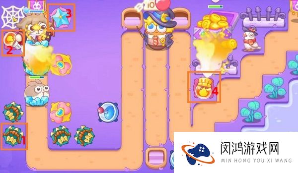 保卫萝卜4阿波与魔法宝藏第56关通关技巧-如何高效通过保卫萝卜4阿波第56关