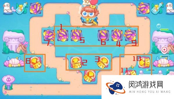 保卫萝卜4嗨钓度假岛第6关通关技巧-如何高效过关保卫萝卜4嗨钓度假岛第6关