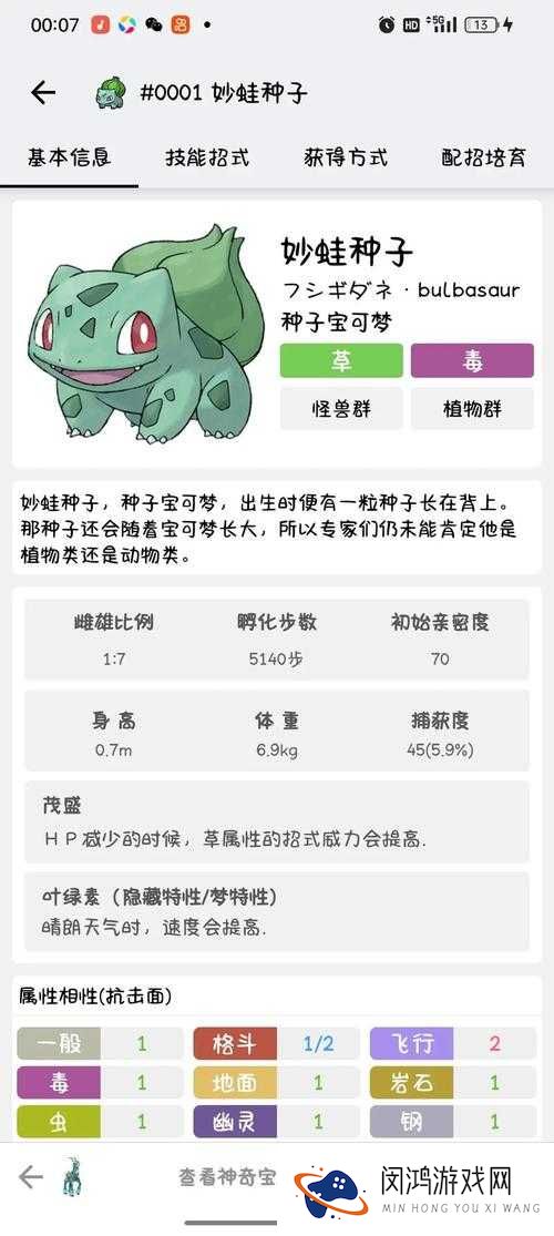 口袋妖怪复刻蚊香蝌蚪什么性格好?蚊香蝌蚪属性图鉴攻略