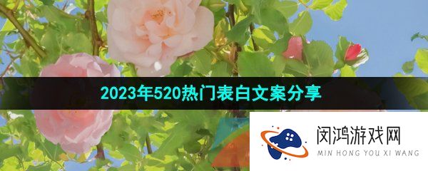 520表白文案有暗巷-520套路表白文案有哪些-520热门套路表白文案大全