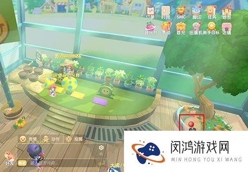 摩尔庄园手游泡泡龙小游戏在哪