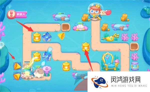 《保卫萝卜4》海的闺女第23关通关攻略