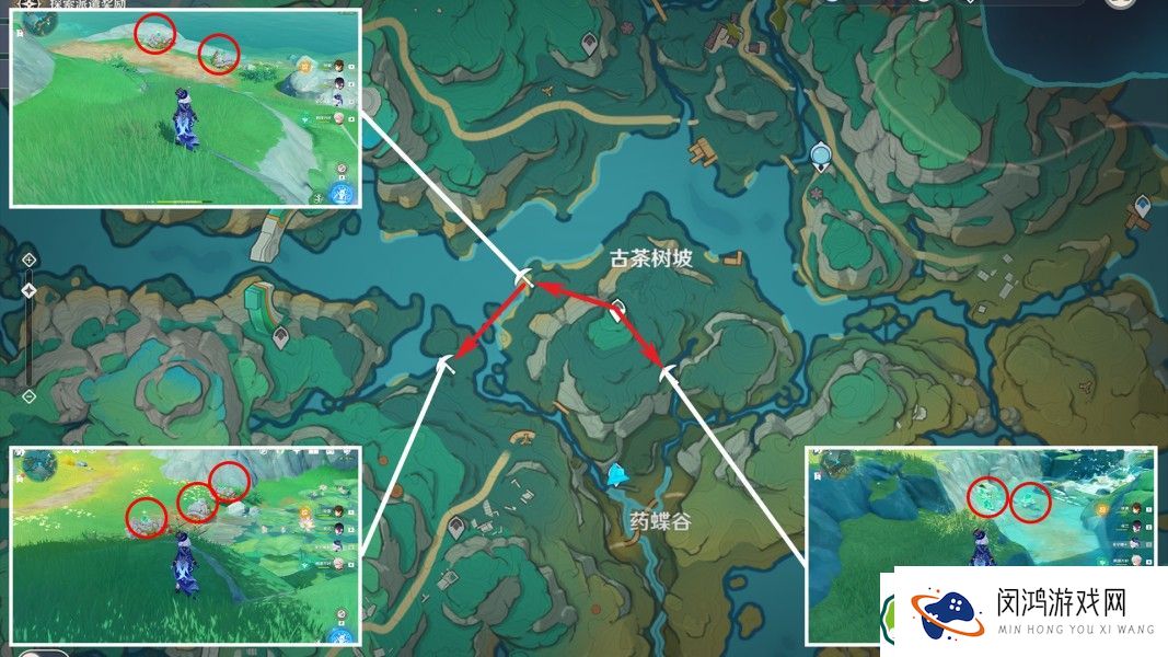 原神清水玉采集技巧 - 了解闲云突破材料清水玉的最佳位置和路线