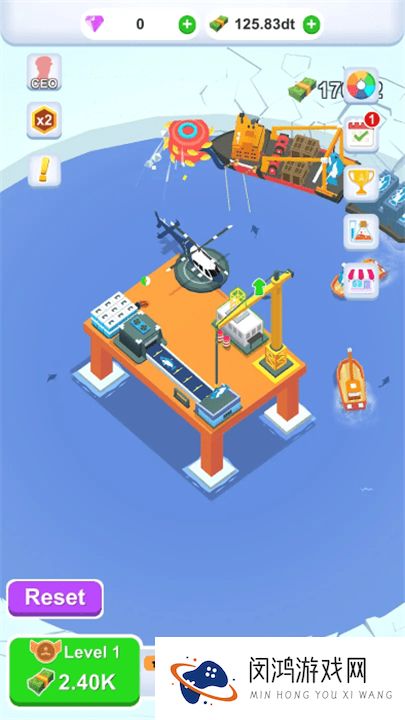 破冰船钓鱼