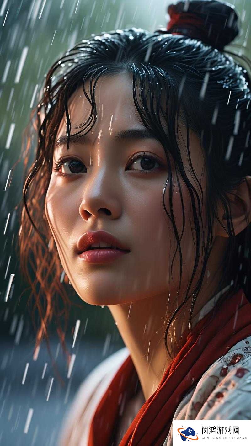 这张人文艺术图片中的美女是谁？她在雨中的表情为何如此忧伤？
