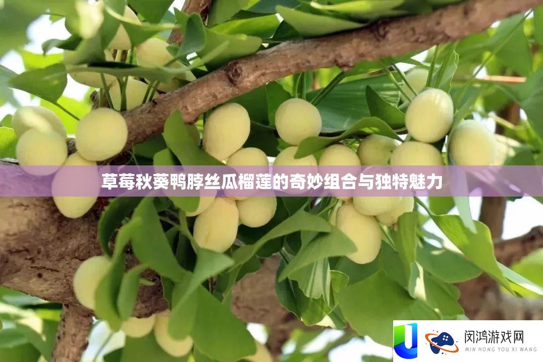 草莓秋葵鸭脖丝瓜榴莲的巧妙组合与怪异魅力
