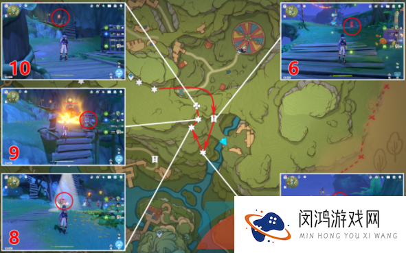 《原神》3.8隐众游园南欢兴礼券位置一览