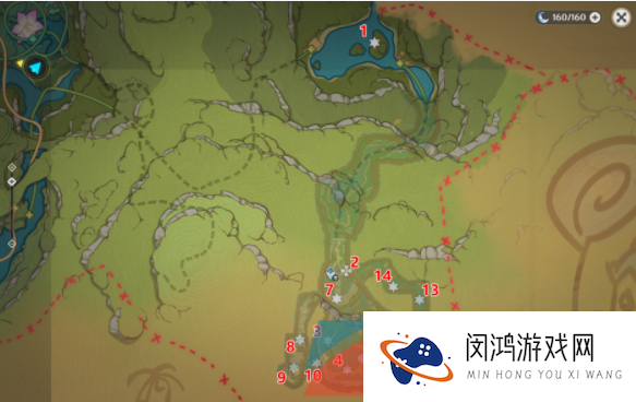 《原神》3.8琉形蜃境全部欢兴礼券收集位置分布大全
