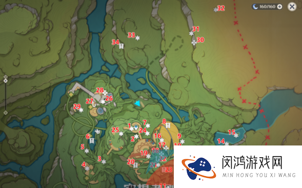《原神》3.8琉形蜃境全部欢兴礼券收集位置分布大全