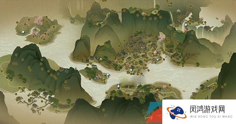 《逆水寒手游》桃溪村地区探索宝箱位置大全