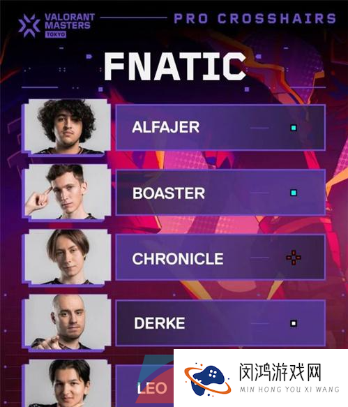 《无畏契约》职业选手准星代码大全一览