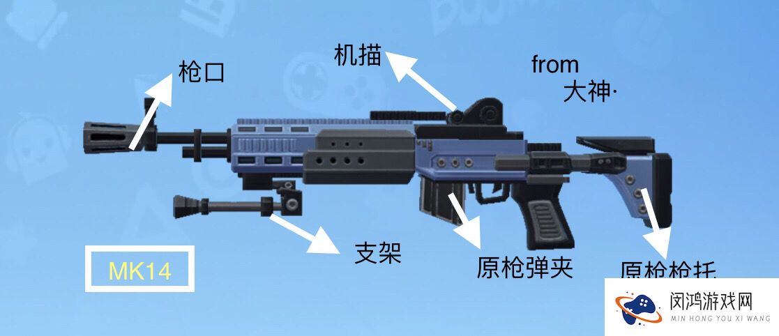 香肠派对MK14枪械介绍