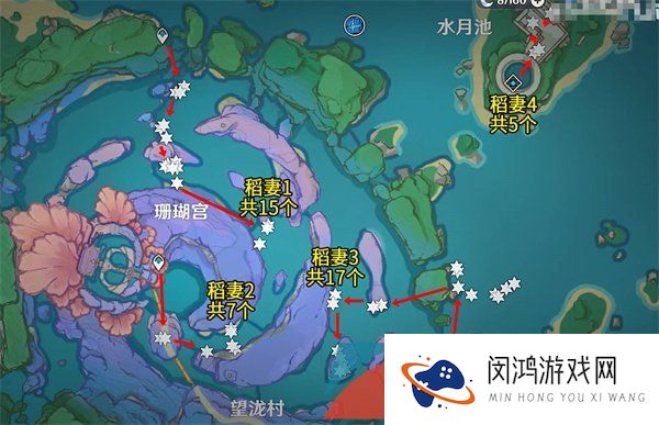 《原神》3.8珊瑚真珠最佳采集路线一览