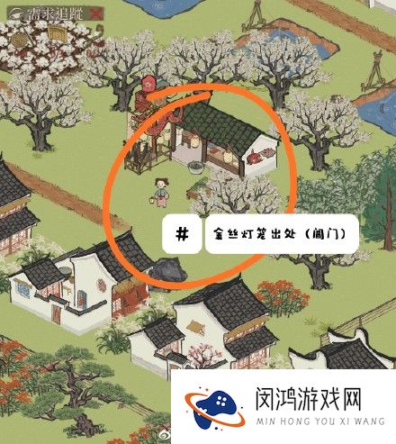 江南百景图阊门东南角位置攻略大全