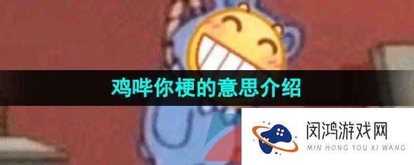 《抖音》鸡哔你梗的意思介绍