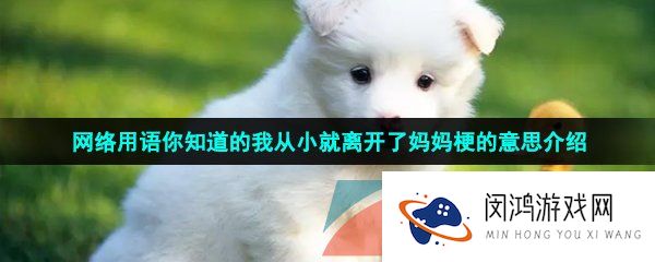 你知道的我从小就离开了妈妈是什么梗-你知道的我从小就离开了妈妈梗的意思介绍