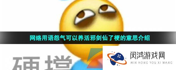 怨气可以养活邪剑仙了是什么梗-怨气可以养活邪剑仙了梗的意思介绍