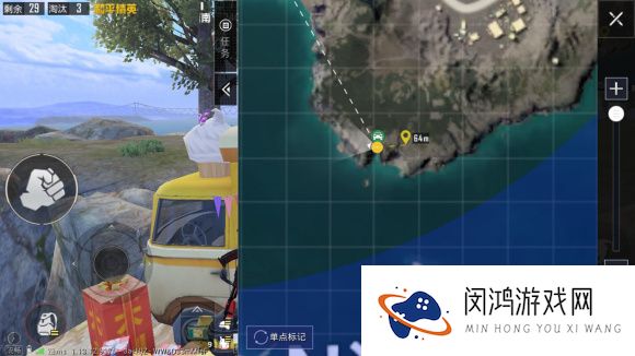 和平精英海岛打卡之旅光子鸡2021打卡点攻略