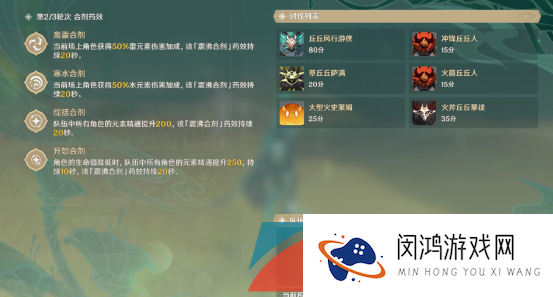 《原神》3.6合剂演进第一天雷与草的相应共鸣高分通关攻略