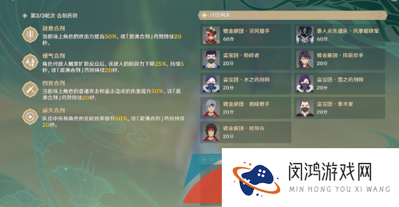 《原神》3.6合剂演进第一天雷与草的相应共鸣高分通关攻略
